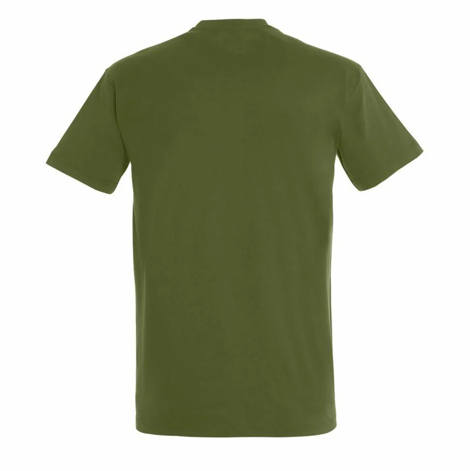 SOL'S 11500 - T-shirt Col Rond Homme Impérial Confort - qualité supérieure - coton semi-peigné