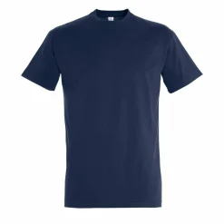 SOL'S 11500 - T-shirt Col Rond Homme Impérial Confort - qualité supérieure - coton semi-peigné