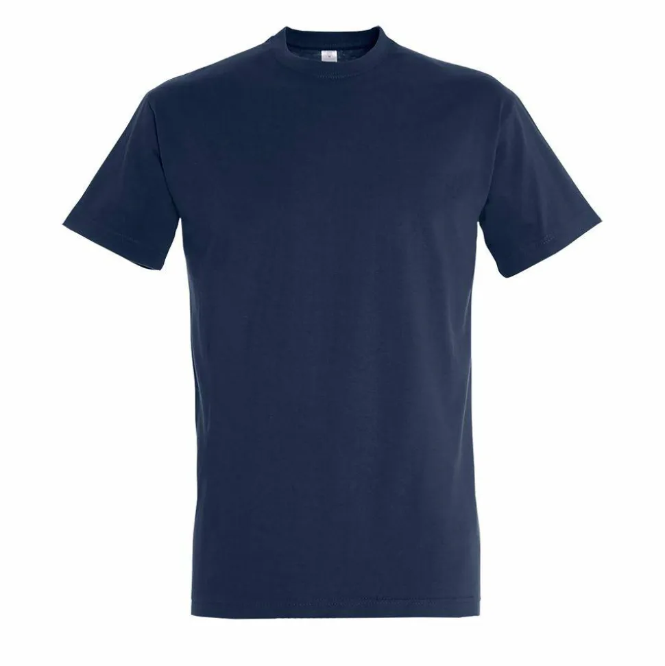 SOL'S 11500 - T-shirt Col Rond Homme Impérial Confort - qualité supérieure - coton semi-peigné