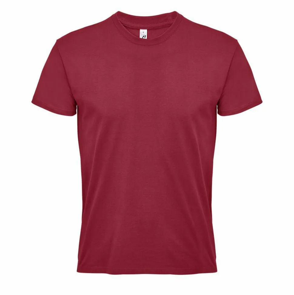 SOL'S 11500 - T-shirt Col Rond Homme Impérial Confort - qualité supérieure - coton semi-peigné