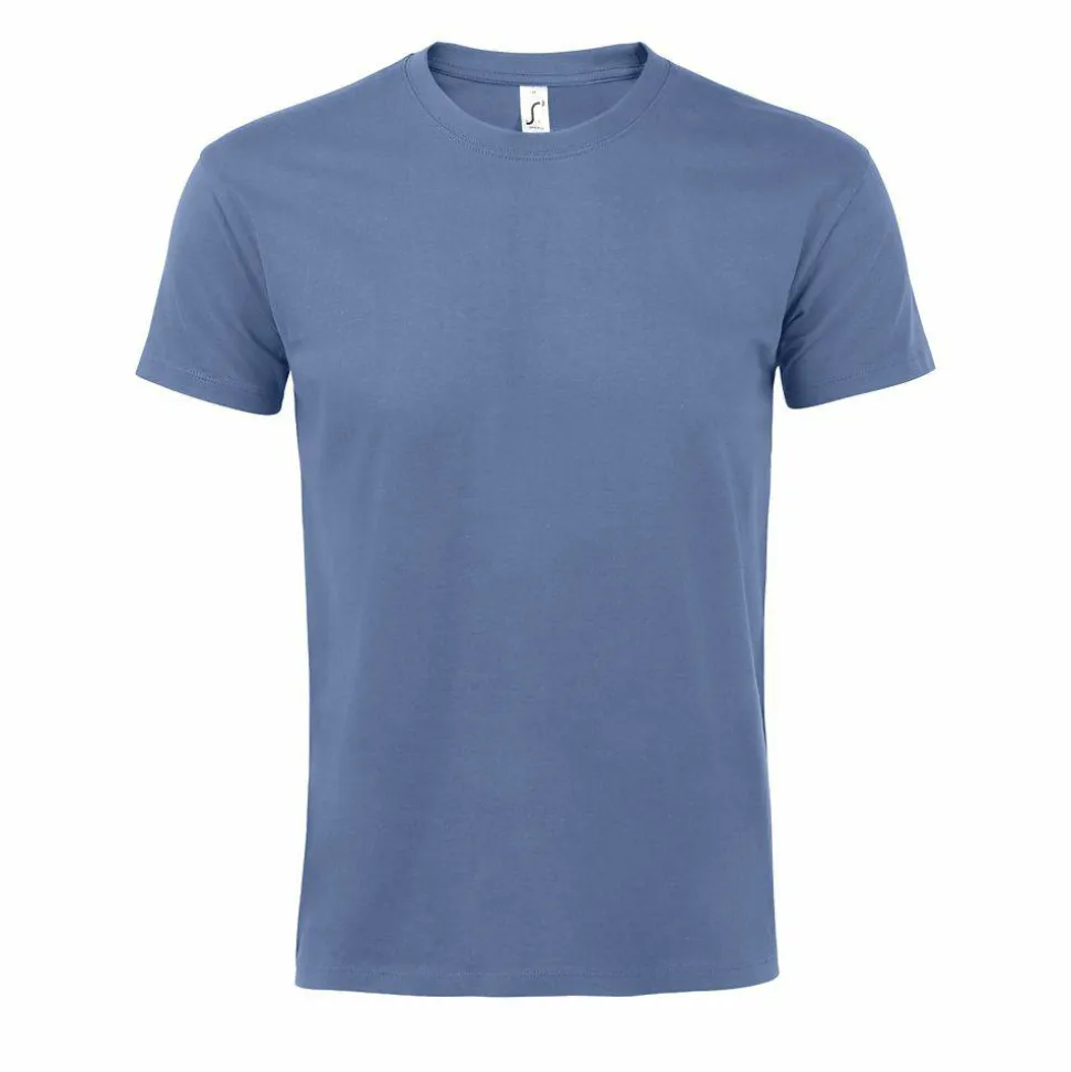 SOL'S 11500 - T-shirt Col Rond Homme Impérial Confort - qualité supérieure - coton semi-peigné