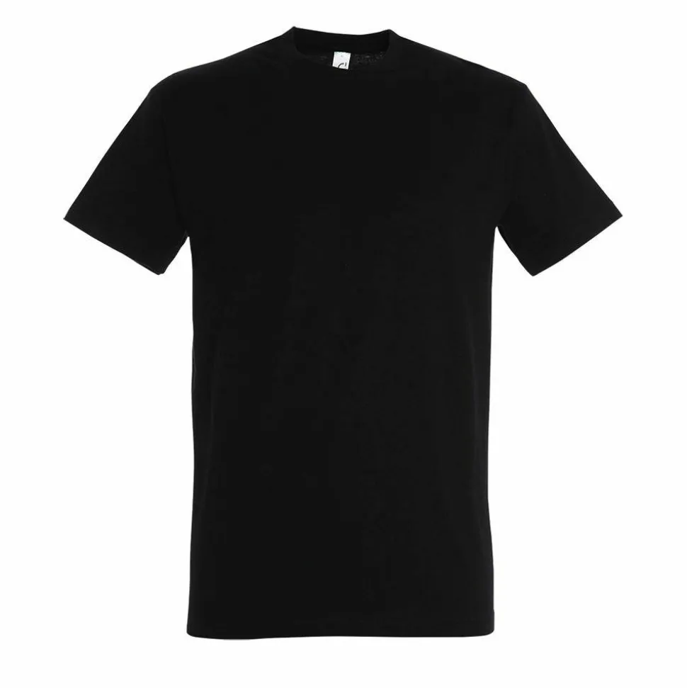 SOL'S 11500 - T-shirt Col Rond Homme Impérial Confort - qualité supérieure - coton semi-peigné