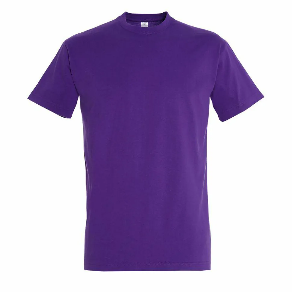 SOL'S 11500 - T-shirt Col Rond Homme Impérial Confort - qualité supérieure - coton semi-peigné