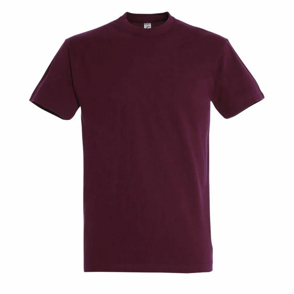 SOL'S 11500 - T-shirt Col Rond Homme Impérial Confort - qualité supérieure - coton semi-peigné