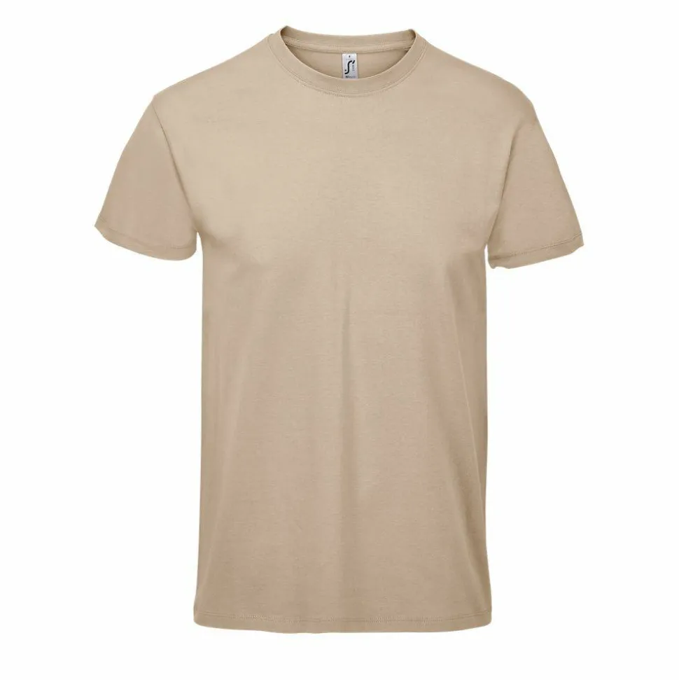 SOL'S 11500 - T-shirt Col Rond Homme Impérial Confort - qualité supérieure - coton semi-peigné
