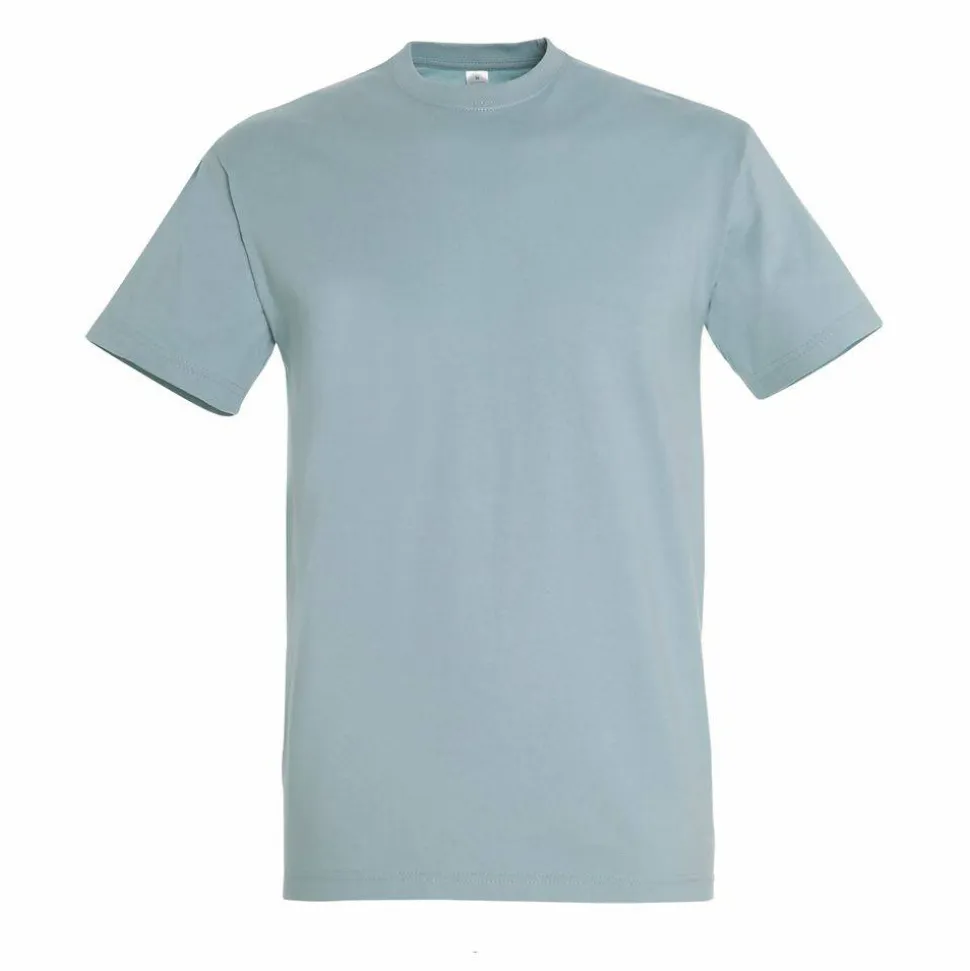 SOL'S 11500 - T-shirt Col Rond Homme Impérial Confort - qualité supérieure - coton semi-peigné