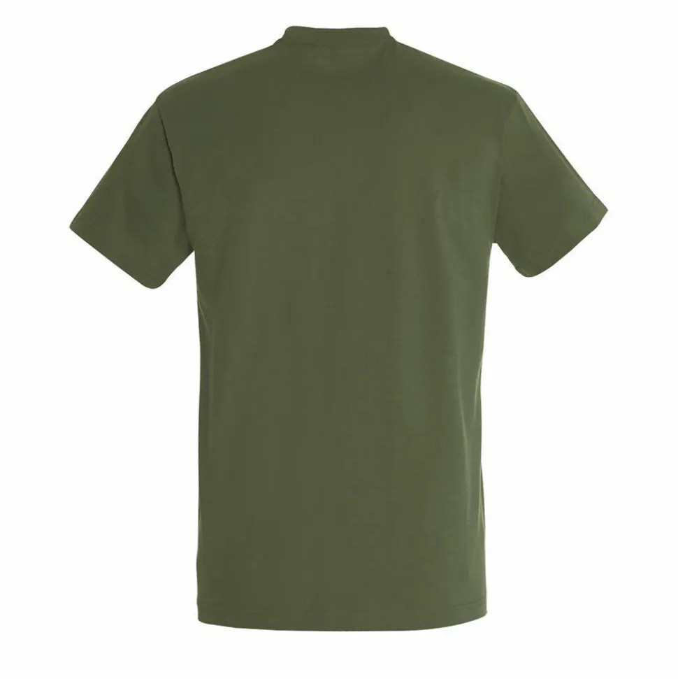 SOL'S 11500 - T-shirt Col Rond Homme Impérial Confort - qualité supérieure - coton semi-peigné