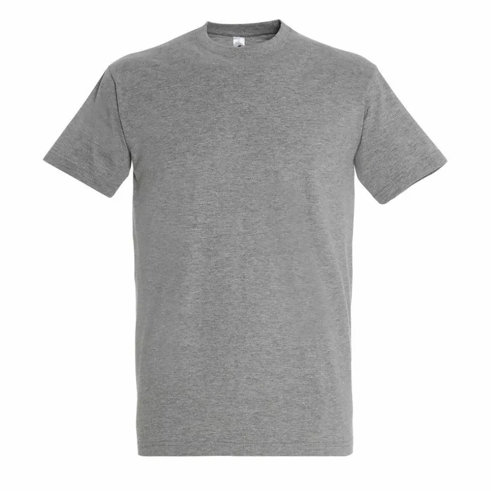 SOL'S 11500 - T-shirt Col Rond Homme Impérial Confort - qualité supérieure - coton semi-peigné