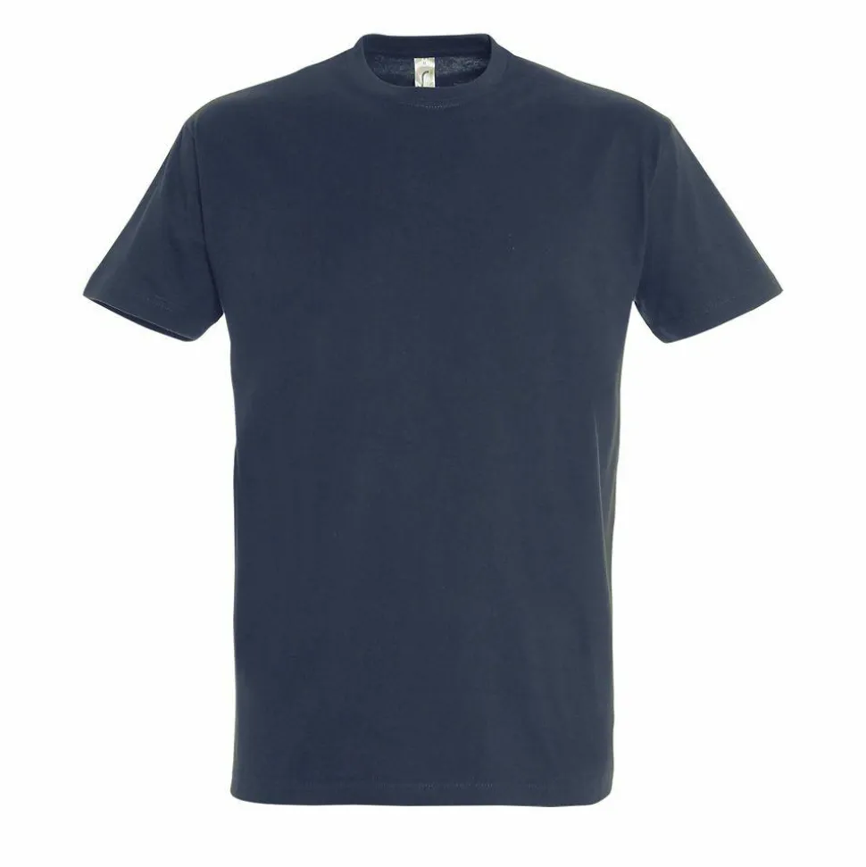 SOL'S 11500 - T-shirt Col Rond Homme Impérial Confort - qualité supérieure - coton semi-peigné
