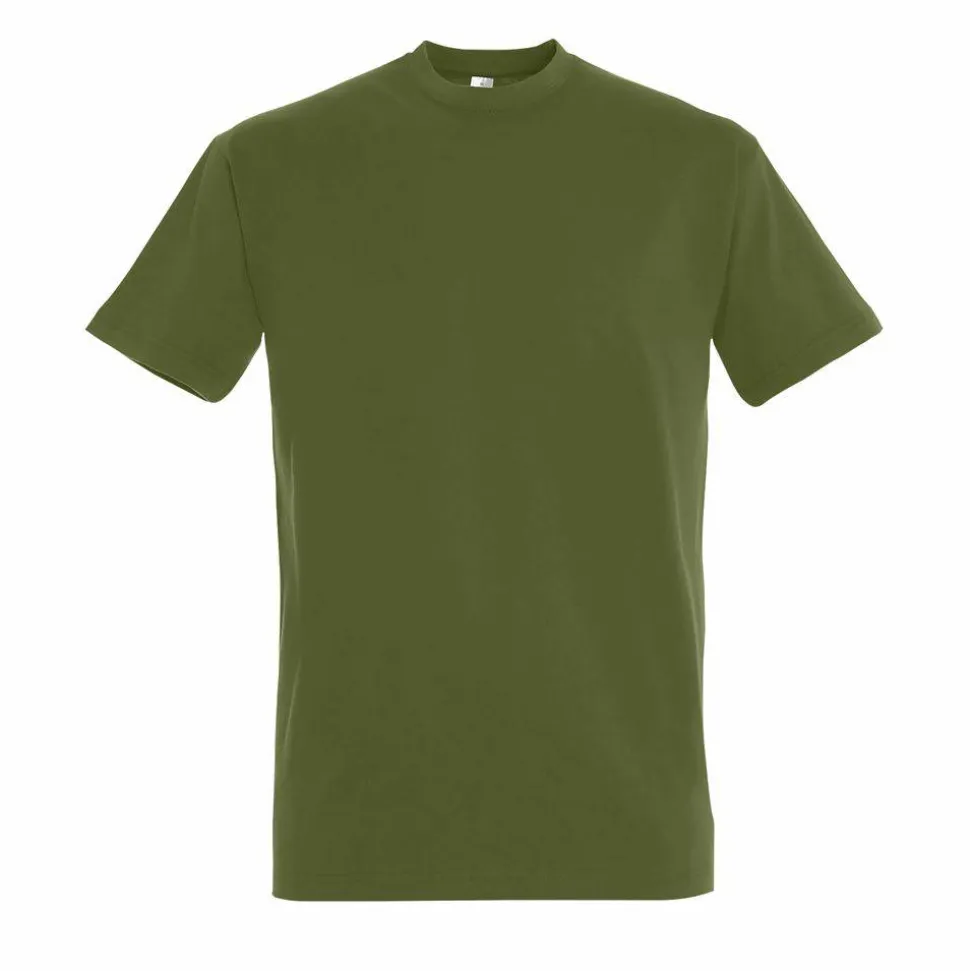 SOL'S 11500 - T-shirt Col Rond Homme Impérial Confort - qualité supérieure - coton semi-peigné
