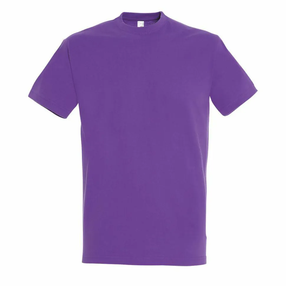 SOL'S 11500 - T-shirt Col Rond Homme Impérial Confort - qualité supérieure - coton semi-peigné