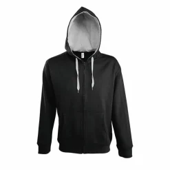 SOL'S 46900 - Veste Homme Contrastée à Capuche Doublée
