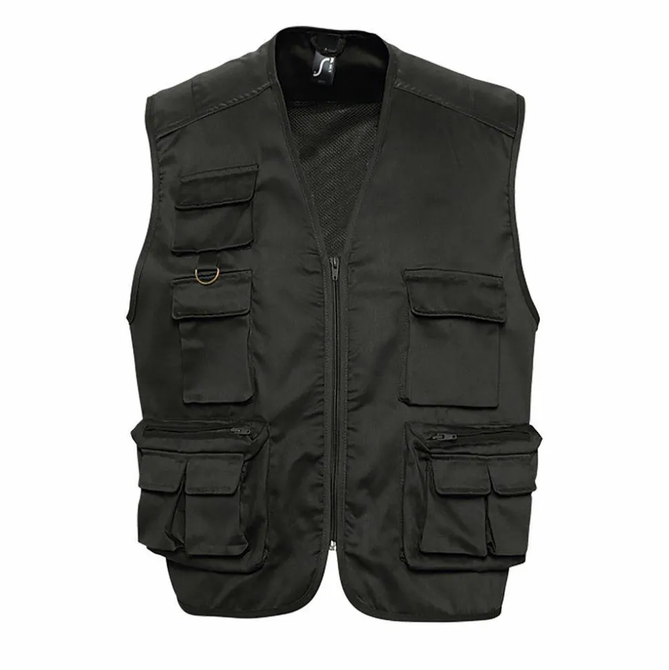 SOL'S 43630 - WILD Gilet Reporter Multipoches