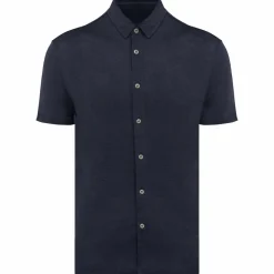 Spasso SP517 - Chemise à manches courtes en lin homme