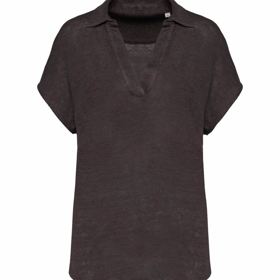 Spasso SP221 - Polo en lin femme