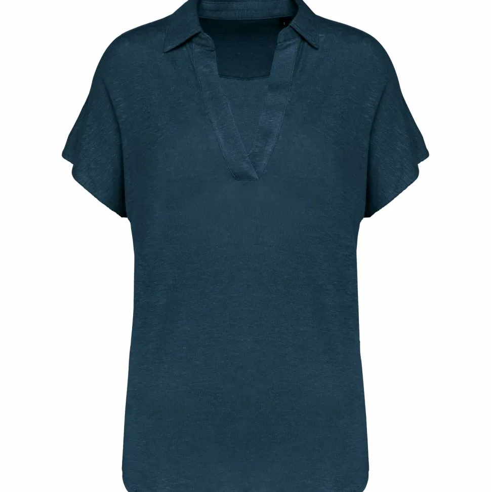 Spasso SP221 - Polo en lin femme