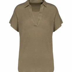 Spasso SP221 - Polo en lin femme