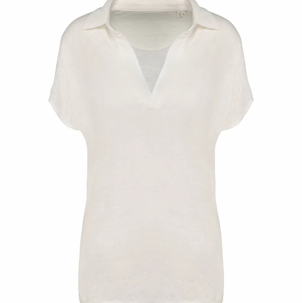 Spasso SP221 - Polo en lin femme