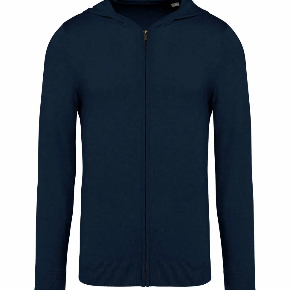 Spasso SP906 - Pull écoresponsable à capuche en lyocell homme
