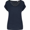 Spasso SP321 - T-shirt col V en lin femme