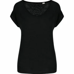 Spasso SP321 - T-shirt col V en lin femme