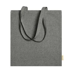 Stamina BO7162 - RIVOLI Sac 100% coton recyclé de 120g/m² en finition marbrée avec anses de 70cm de long
