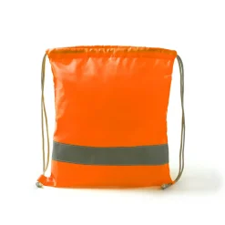 Stamina MO7184 - LABUR Sac avec cordon de serrage et bande haute visibilité