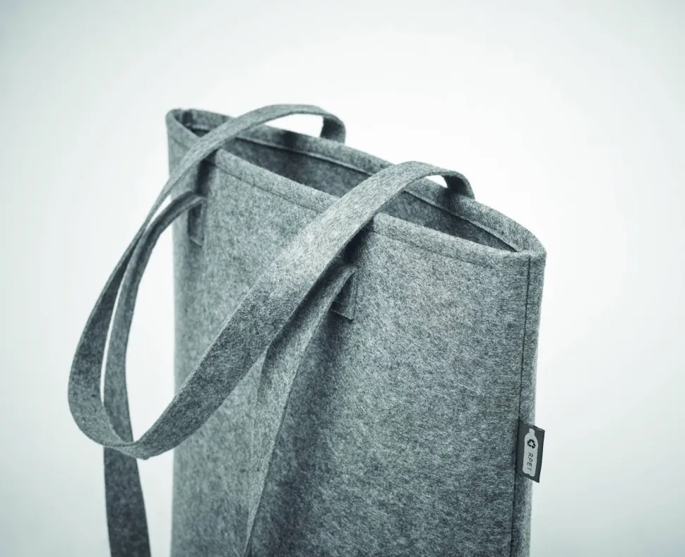 TASLO Sac shopping en feutre RPET - GiftRetail MO6185