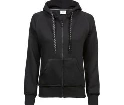 TEE JAYS TJ5436 - Hoodie Mode Femme à Zip Complet Élégant
