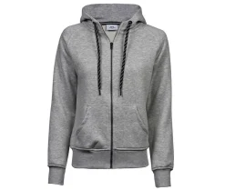TEE JAYS TJ5436 - Hoodie Mode Femme à Zip Complet Élégant