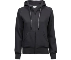 TEE JAYS TJ5436 - Hoodie Mode Femme à Zip Complet Élégant