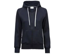 TEE JAYS TJ5436 - Hoodie Mode Femme à Zip Complet Élégant