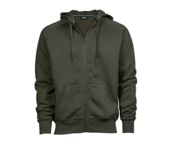 TEE JAYS TJ5435 - Hoodie Mode Homme à Fermeture Éclair Complète