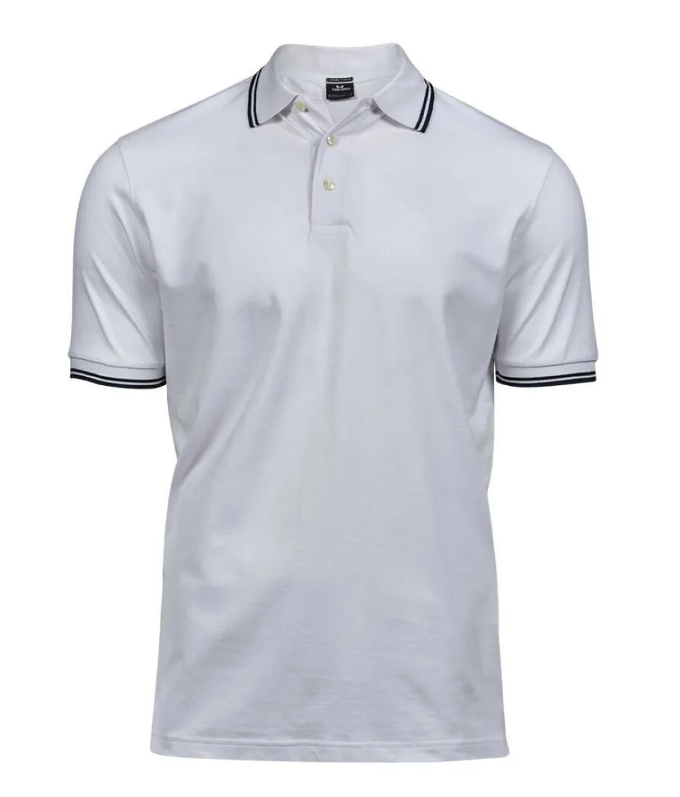 TEE JAYS TJ1407 - Polo homme col et manches contrastés