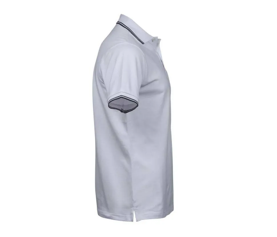 TEE JAYS TJ1407 - Polo homme col et manches contrastés
