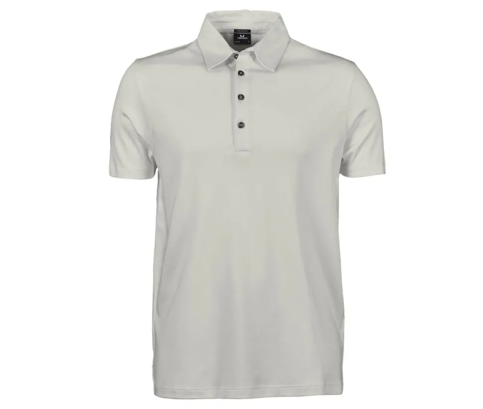 TEE JAYS TJ1440 - Polo Élégant en Coton Pima pour Hommes