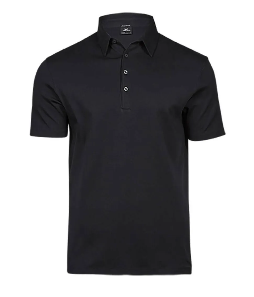 TEE JAYS TJ1440 - Polo Élégant en Coton Pima pour Hommes