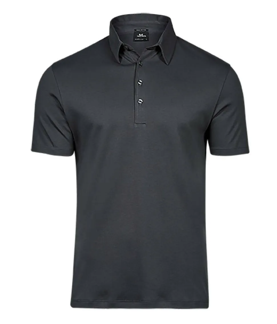TEE JAYS TJ1440 - Polo Élégant en Coton Pima pour Hommes