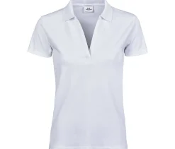 TEE JAYS TJ1409 - Polo stretch col V femme