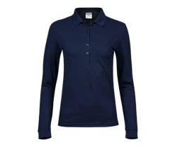 TEE JAYS TJ146 - Polo stretch manches longues femme