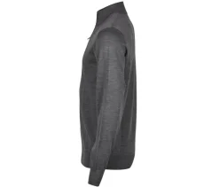 TEE JAYS TJ6010 - Pull Demi-Zip en Laine Mérinos Italienne