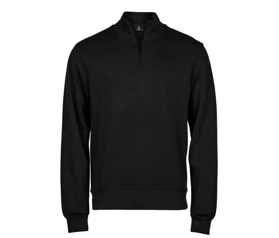 TEE JAYS TJ5506 - Pull Demi-Zip en Coton et Polyester Élastique