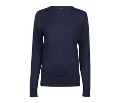 TEE JAYS TJ6006 - Pull Femme Col Rond en Laine Mérinos Italienne