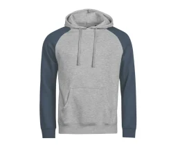 TEE JAYS TJ5156 - Sweat à capuche bicolore