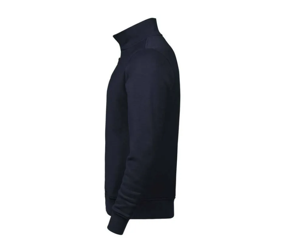 TEE JAYS TJ5438 - Sweatshirt Homme Demi-Zip Confortable et Élégant