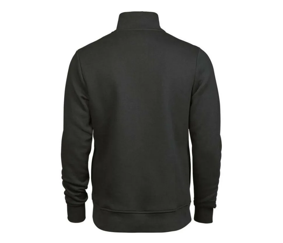 TEE JAYS TJ5438 - Sweatshirt Homme Demi-Zip Confortable et Élégant