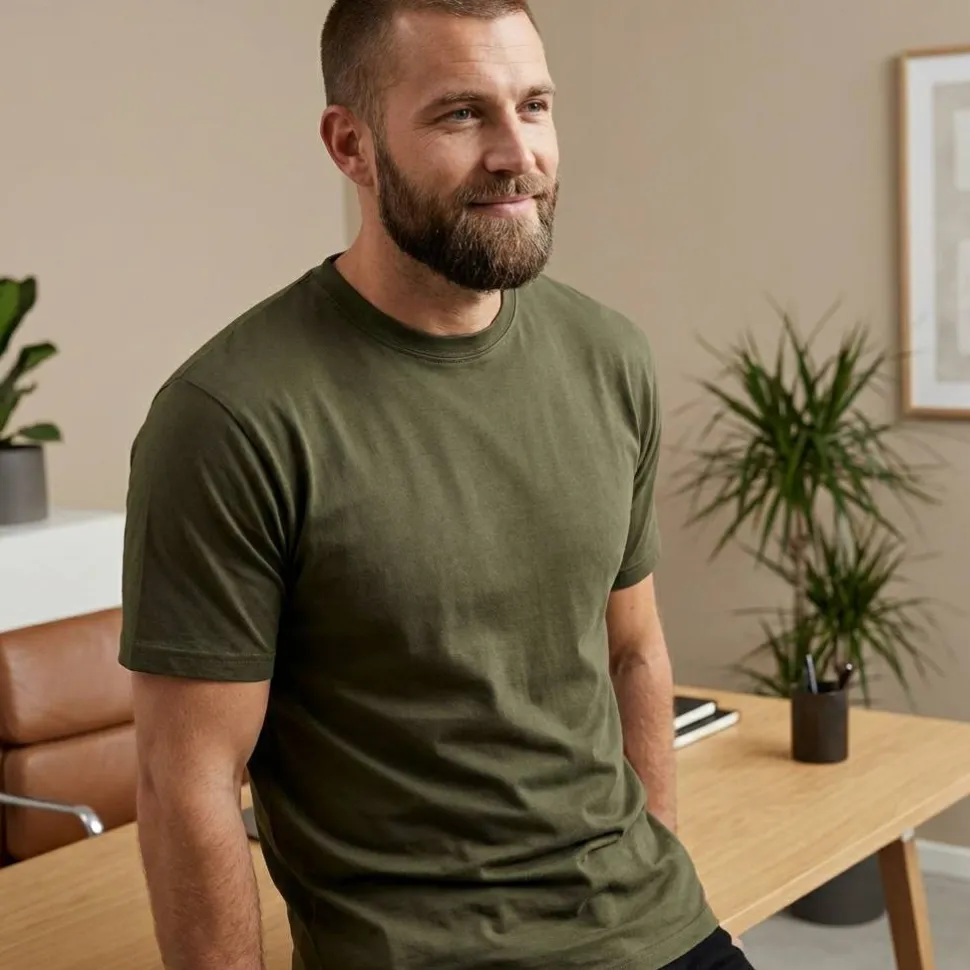 TEE JAYS TJ8000 - T-shirt Confort Homme en Coton Premium