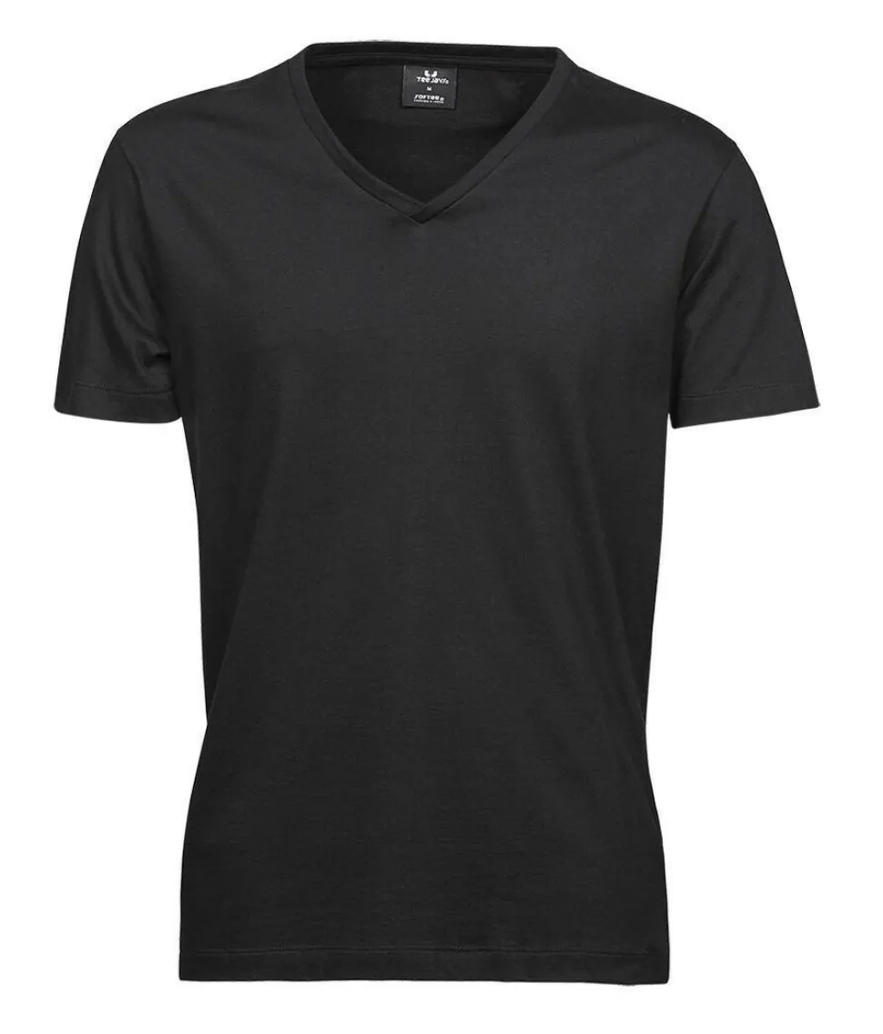 TEE JAYS TJ8006 - T-shirt Homme Élégant Col V Confortable