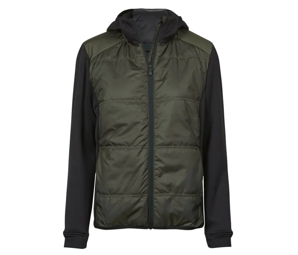 TEE JAYS TJ9113 - Veste bi-matière à capuche femme