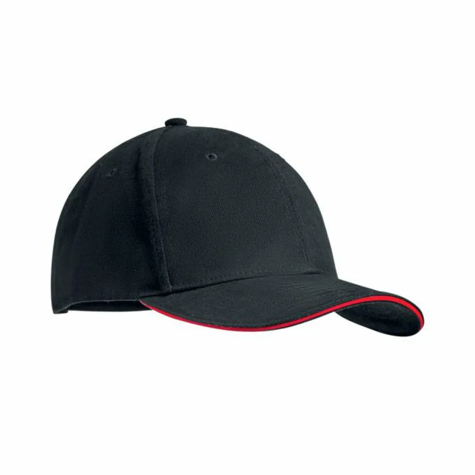 TEKAPO Brushed heavy cotton 6 panel Ba - GiftRetail MO9643